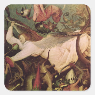 The Fall of the Rebel Angels Square Sticker