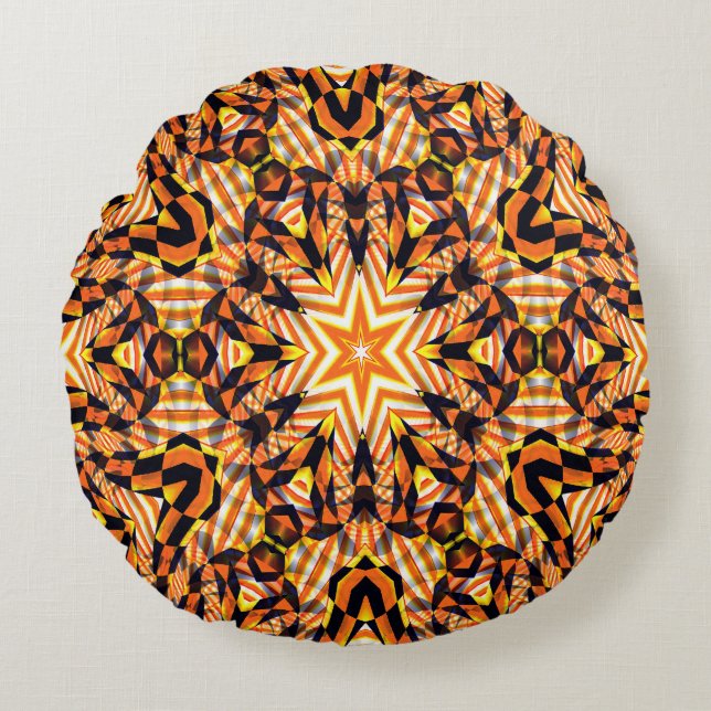 The Fall Star.....  Round Cushion (Front)