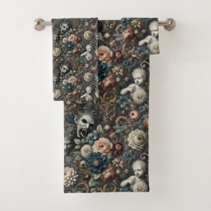 The Fallen Nursery – Gothic Victorian Bath Towel Set