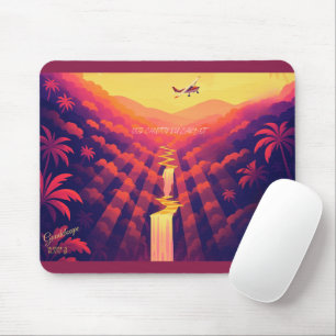 The Falls of Carbet Guadeloupe Mouse Pad