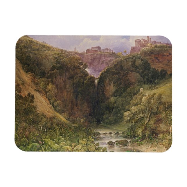 The Falls of Tivoli Magnet (Horizontal)