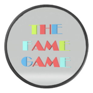 The Fame Game how famous are you Hockey Puck