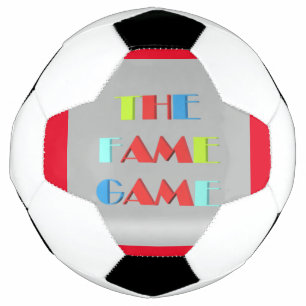 The Fame Game how famous are you Soccer Ball