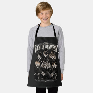 The Family Business Vintage Gangster Cats Apron