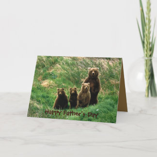 The family, Happy Father's Day Card