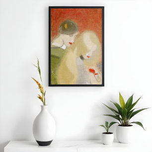 The Family Heirloom, Helene Schjerfbeck Modern Art Poster