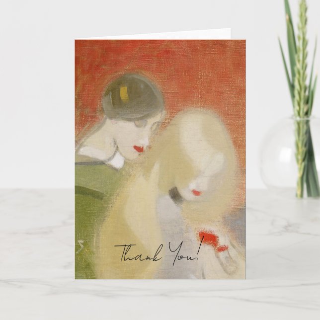 The Family Heirloom, Helene Schjerfbeck Thank You Card (Front)