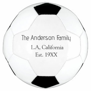 the family name est. year place city reunion summe soccer ball