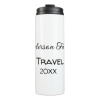 The family name travel vacation adventure add year