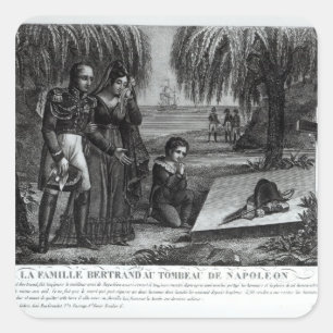 The Family of General Henri-Gratien Bertrand Square Sticker