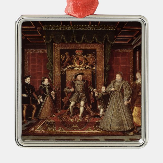The Family of Henry VIII: Metal Ornament (Front)