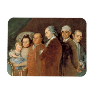The Family of the Infante Don Luis de Borbon Magnet
