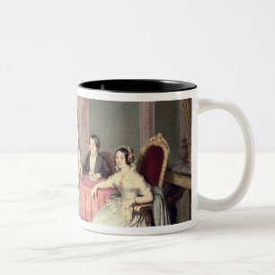 The Family of the Marquis Giuseppe Sigismondo Ala Two-Tone Coffee Mug
