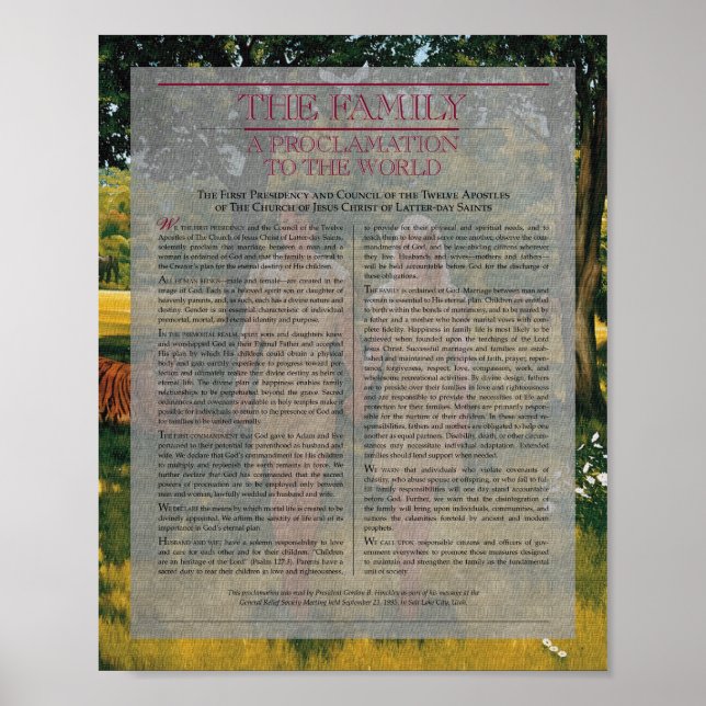 "The Family" Painting Series Document Poster (Front)