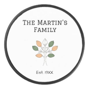 the family reunion est. year name tree community hockey puck