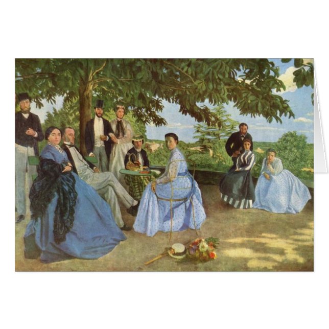 The Family Reunion, Frederick Bazille (Front Horizontal)