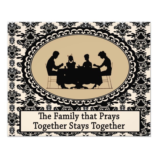 The Family that Prays Together Photo (Front)