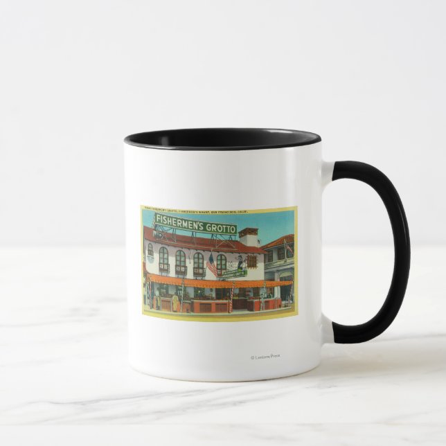 The Famous Fisherman's Grotto Bldg Mug (Right)