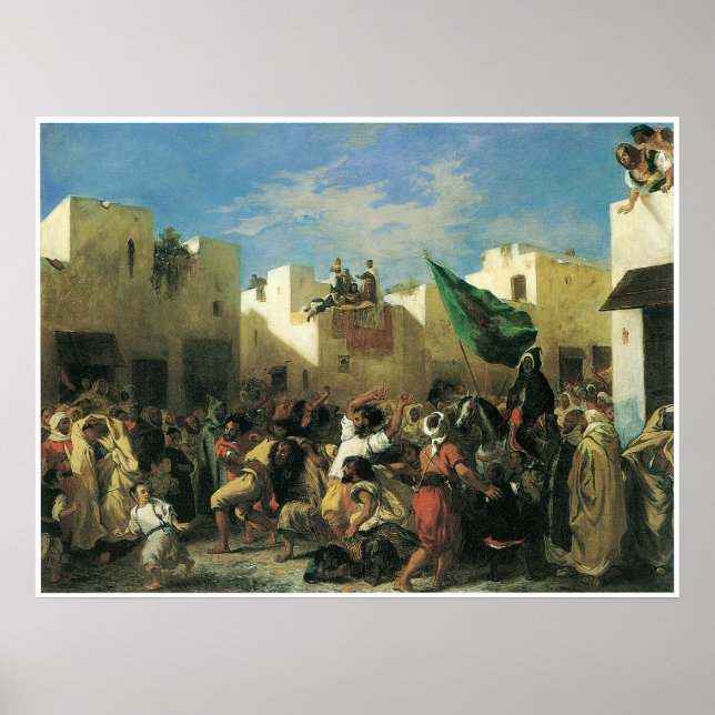 The Fanatics of Tangier, 1838 Poster (Front)