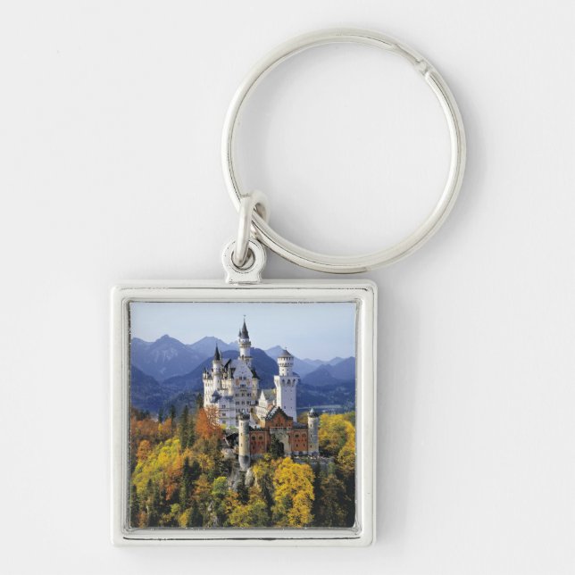 The fanciful Neuschwanstein is one of three Key Ring (Front)