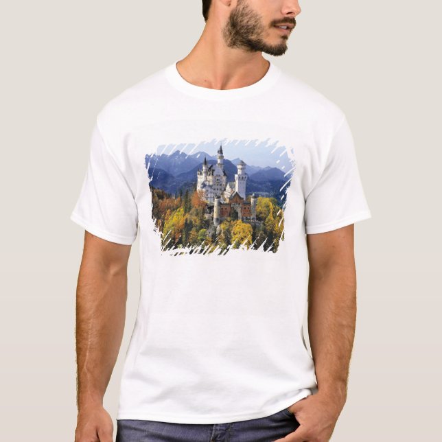 The fanciful Neuschwanstein is one of three T-Shirt (Front)