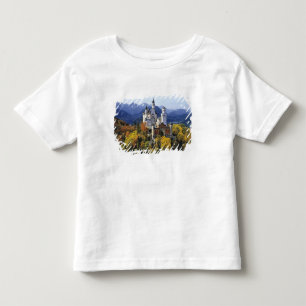 The fanciful Neuschwanstein is one of three Toddler T-Shirt