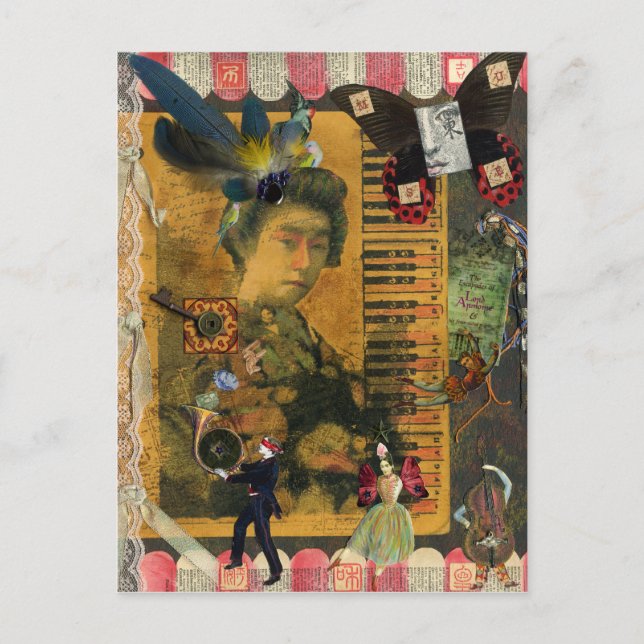 The Fantastical City of Muse Postcard (Front)