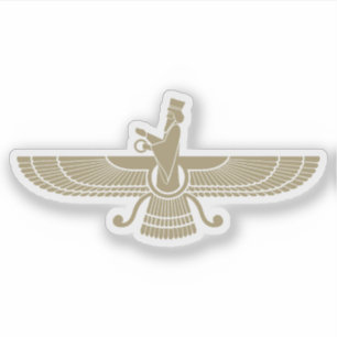 The Faravahar symbol, Iran