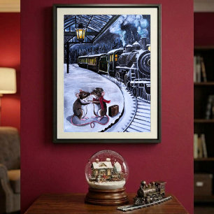 The Farewell Kiss Painting by Alfred Fox Poster