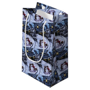 The Farewell Kiss Painting by Alfred Fox Small Gift Bag