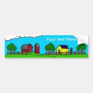 The Farm Bumper Sticker