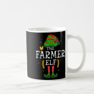 The Farmer Elf Group Matching Family Christmas Far Coffee Mug