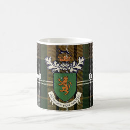 The Farrell Clan of Ireland coat of arms & tartan Coffee Mug