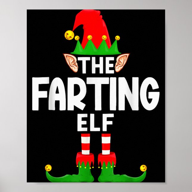 The Farting Elf Family Christmas Pajama Party  Poster (Front)