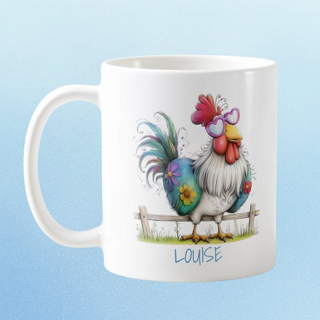 The Fashion Police Called… This Chicken Answered  Coffee Mug (Creator Uploaded)