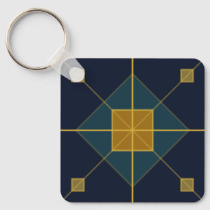 The Fassi Square Grid Key Ring