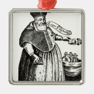 The Fat Bishop Metal Tree Decoration