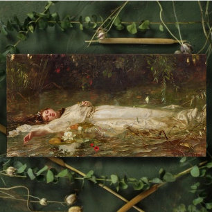 The Fate of Ophelia Greeting Card