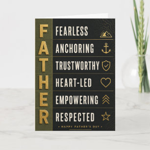 The Father Standard (Blank Inside) Card