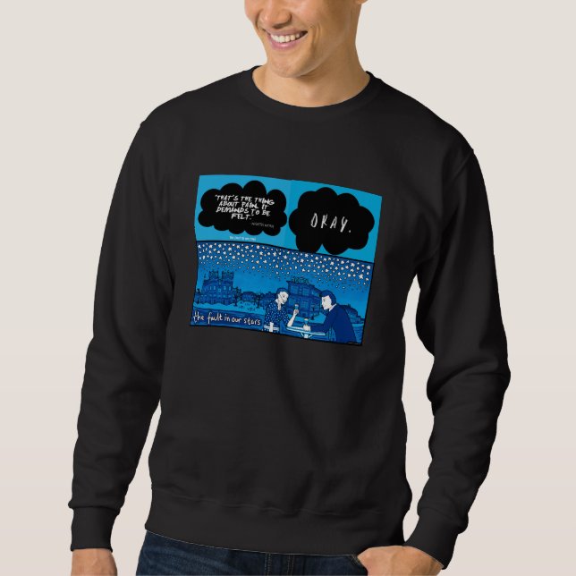 The Fault In Our Stars Collage Sweatshirt (Front)