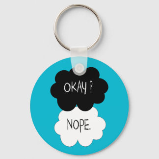 The Fault In Our Stars Okay Parody Key Ring
