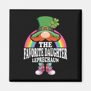 The Favorite Daughter Leprechaun St Patricks Day C Magnet