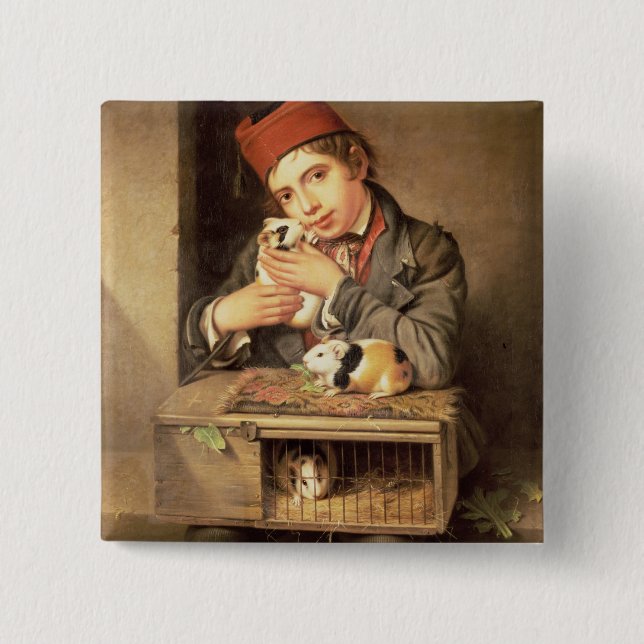 The Favourite 15 Cm Square Badge (Front)