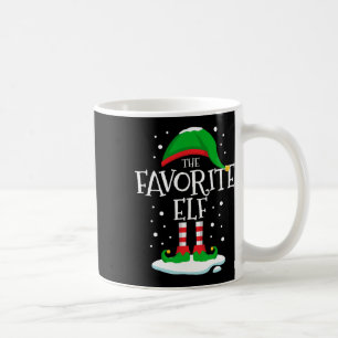 The Favourite Elf Christmas Family Matching Xmas G Coffee Mug