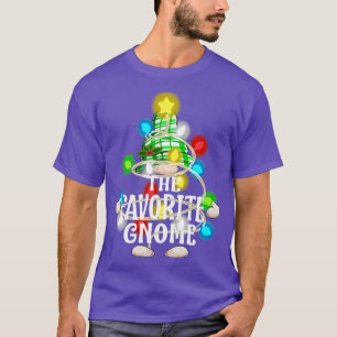 The Favourite Gnome Christmas Matching Family Shir T-Shirt