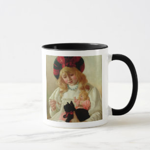 The Favourites, 1895 (oil on canvas) Mug