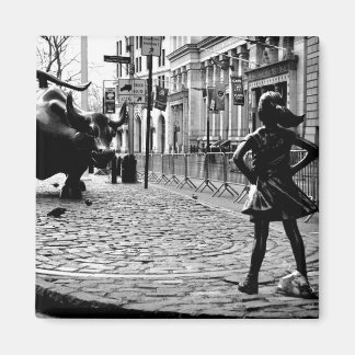 The Fearless Girl Magnet