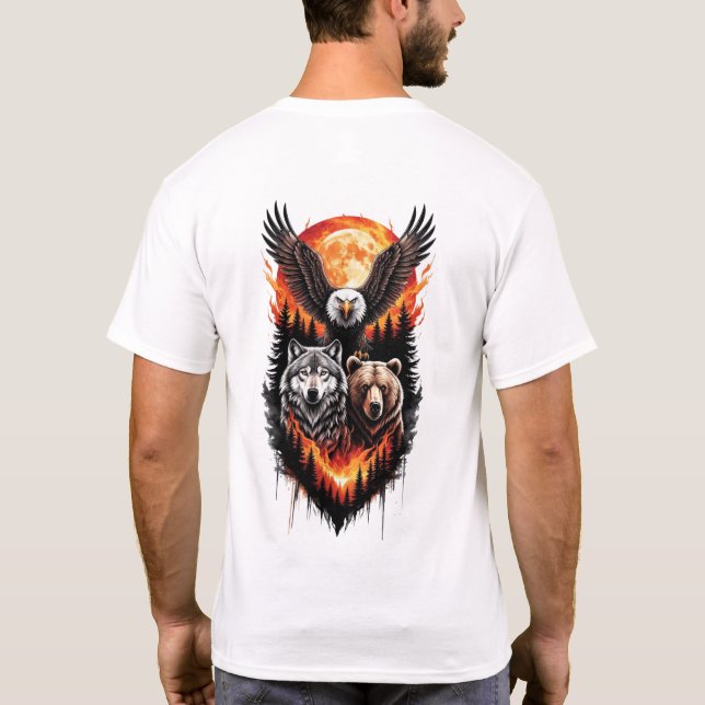 🎬 The FEARLESS T-Shirt | Best Minimalist Graphic  (Back)