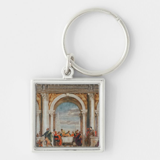 The Feast in the House of Levi Key Ring (Front)