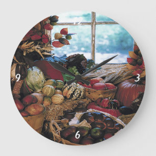 The Feast - Large Clock